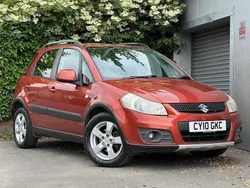 Orange Used 2010 Suzuki SX4 SZ4 SUV | £3,695 (Fair price)