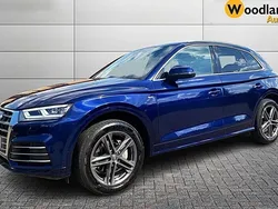Blue Used 2017 Audi Q5 S-Line SUV | £17,695 (Fair price)