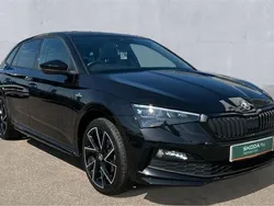 Black Used 2023 Skoda Scala Monte Carlo Hatchback | £17,689 (Fair price)