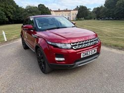 Red Used 2013 Land Rover Range Rover evoque Prestige SUV | £11,500 (Fair price)