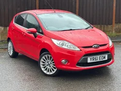 Red Used 2011 Ford Fiesta Titanium Hatchback | £2,195 (Good price)