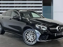 Black Used 2019 Mercedes GLC250 AMG Line Premium Plus Coupe | £23,999 (Fair price)