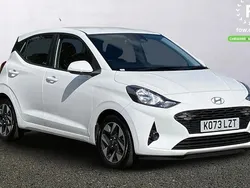 White Used 2024 Hyundai i10 Advanced Hatchback | £14,199 (Fair price)