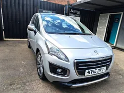 Silver Used 2015 Peugeot 3008 Allure SUV | £5,495 (A bit pricey)