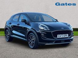 Black Used 2023 Ford Puma Titanium Hatchback | £17,000 (Fair price)