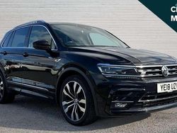 Black Used 2018 VW Tiguan R-line SUV | £19,042 (Fair price)