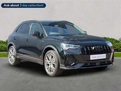 Black Used 2025 Audi Q3 Black Edition SUV | £35,811 (Fair price)