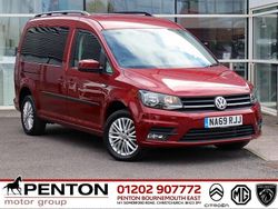 Red Used 2019 VW Caddy Maxi Life Life MPV | £19,990 (A bit pricey)