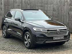 Black Used 2019 VW Touareg R-line SUV | £28,899 (A bit pricey)