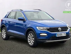 Blue Used 2018 VW T-Roc SE SUV | £12,599 (Fair price)