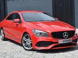 Red Used 2018 Mercedes CLA200 AMG line Sedan | £15,000 (Fair price)