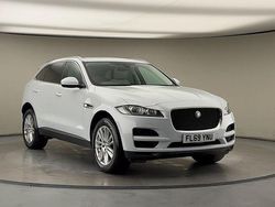 Exterior paint yulong white Used 2019 Jaguar F-Pace Portfolio SUV | £20,250 (Fair price)