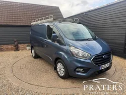 Blue Used 2022 Ford Transit Custom Limited Van | £19,500 (Good price)