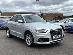 Ice silver Used 2013 Audi Q3 S-Line SUV | £8,990 (Fair price)