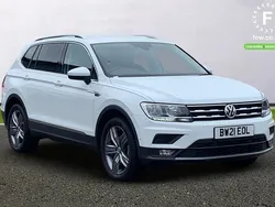 White Used 2021 VW Tiguan Allspace Match SUV | £22,999 (Good price)