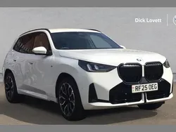 White Used 2025 BMW X3 M Sport SUV | £49,995 (Expensive)