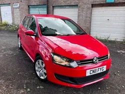 Red Used 2011 VW Polo SE Hatchback | £2,798 (Fair price)