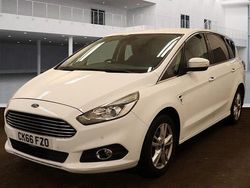 White Used 2016 Ford S-MAX Titanium MPV | £9,495 (Fair price)