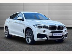 White Used 2017 BMW X6 M Sport SUV | £21,495 (Fair price)