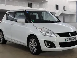 White Used 2014 Suzuki Swift SZ4 Hatchback | £7,250 (Fair price)