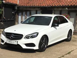 White Used 2016 Mercedes E220 AMG Sedan | £9,500 (Fair price)