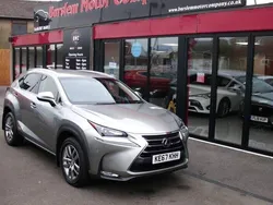 Silver Used 2017 Lexus NX300h Luxury Line SUV | £16,700 (Fair price)