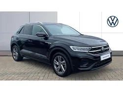 Black Used 2023 VW T-Roc R-line SUV | £26,764 (Fair price)