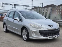 Silver Used 2010 Peugeot 308 Sport Estate | £995 (Good price)