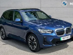 Blue Used 2022 BMW iX3 M Sport SUV | £29,608 (Fair price)