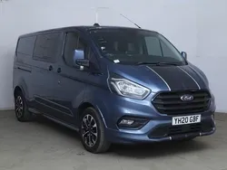 Blue Used 2020 Ford Transit Custom Sport Van | £17,995 (A bit pricey)