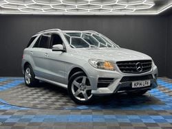 Silver Used 2014 Mercedes ML250 AMG SUV | £10,490 (Good price)