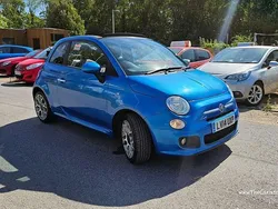 Blue Used 2014 Fiat 500C S Cabriolet | £4,295 (Fair price)