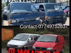 Silver Used 2005 Toyota HiAce Van | £999