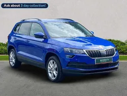 Blue Used 2021 Skoda Karoq SE Technology SUV | £18,859 (Fair price)