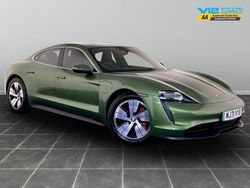 Green Used 2021 Porsche Taycan Performance Package Sedan | £40,995