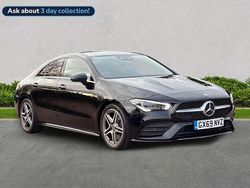 Black Used 2019 Mercedes CLA220 AMG Line Premium Plus Sedan | £23,599 (Fair price)
