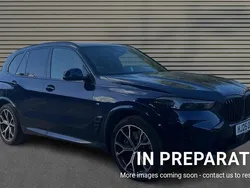 Blue Used 2025 BMW X5 M Sport SUV | £76,249 (Expensive)