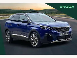 Blue Used 2018 Peugeot 3008 Allure SUV | £11,470 (Fair price)