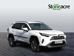 White Used 2022 Toyota RAV4 Hybrid SUV | £29,995 (Fair price)