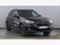 Black Used 2021 BMW iX3 Comfort Edition SUV | £27,995 (Fair price)
