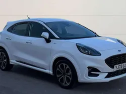 White Used 2022 Ford Puma ST-Line Hatchback | £15,318 (Fair price)
