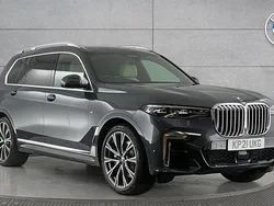 Grey Used 2021 BMW X7 M Sport SUV | £48,850 (Good price)