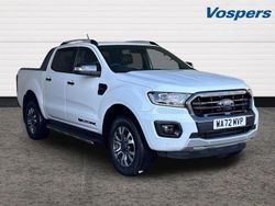 White Used 2022 Ford Ranger Wildtrack Pickup | £23,995 (Fair price)