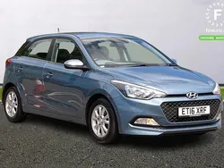 Blue Used 2016 Hyundai i20 SE Hatchback | £8,099 (Fair price)