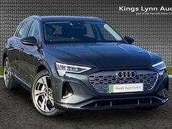 Grey Used 2023 Audi Q8 e-tron Sport SUV | £37,672 (Fair price)