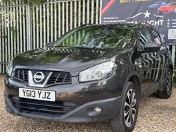 Black Used 2013 Nissan Qashqai 360º SUV | £5,299 (Fair price)