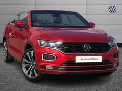 Red Used 2021 VW T-Roc Cabriolet R-line Cabriolet | £18,989 (Fair price)
