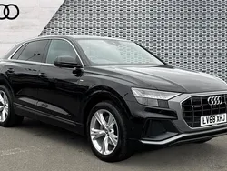 Black Used 2019 Audi Q8 S-Line SUV | £34,758 (Good price)