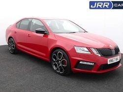 Red Used 2017 Skoda Octavia vRS Hatchback | £18,330 (Fair price)