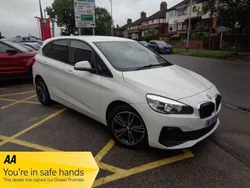 White Used 2019 BMW 218 Active Tourer Sport Line MPV | £15,455